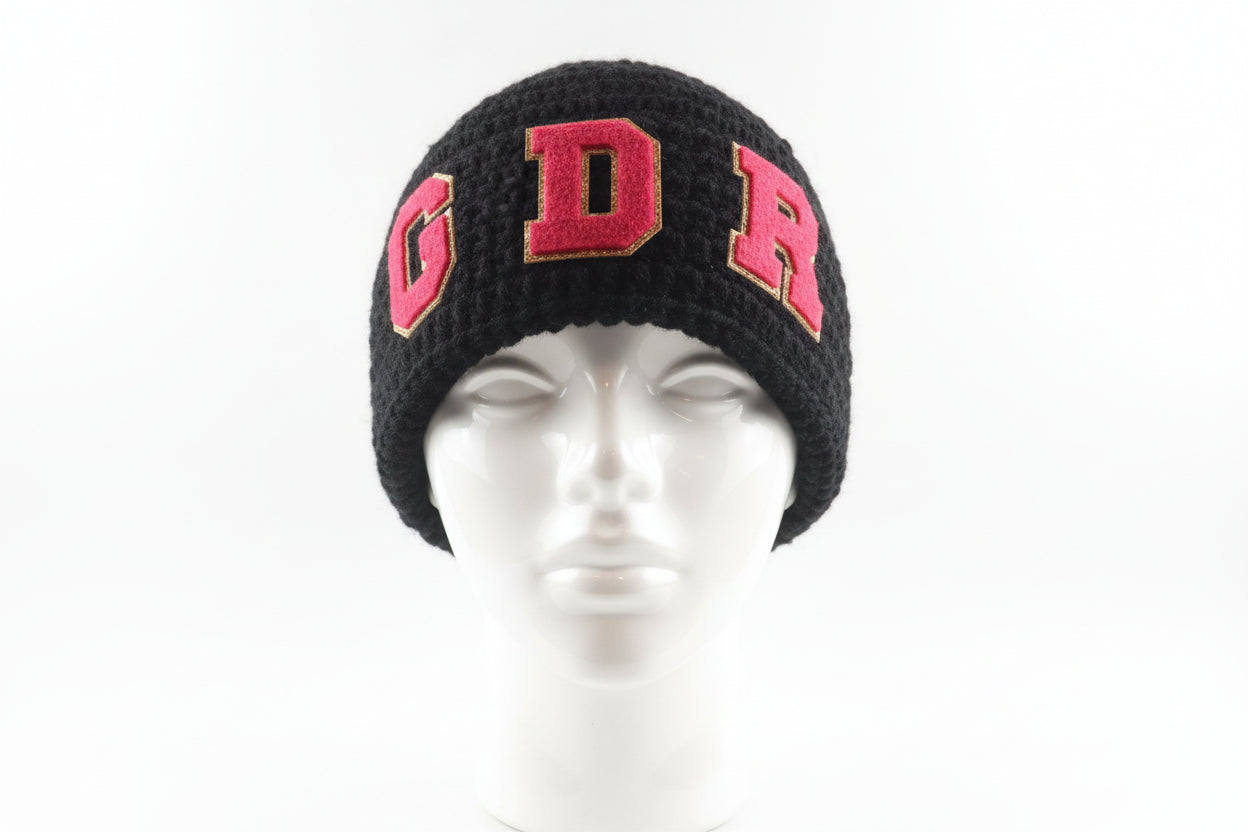 Personalized Crochet Beanie(Custom initials)