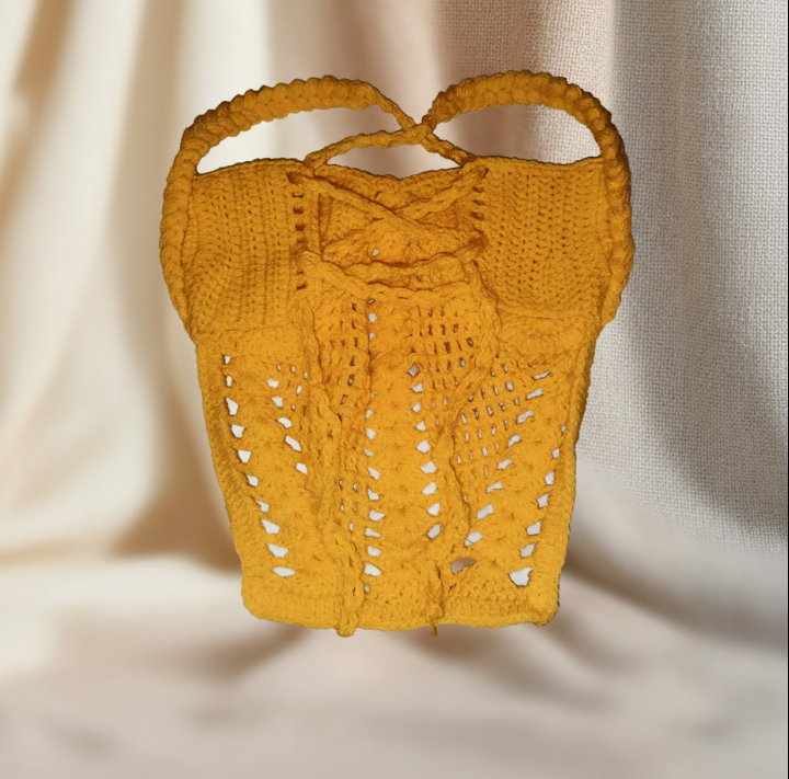 Handmade crop top crochet