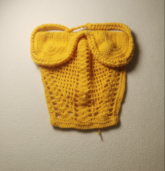 Handmade crop top crochet